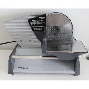 Waring Pro FS155 Professional Food Slicer 130W Motor Adjustable Steel Blade